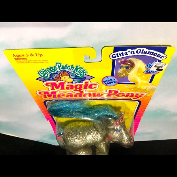 CABBAGE PATCH KIDS MAGIC MEADOW PONY 90s w/Package - Picture 6 of 15